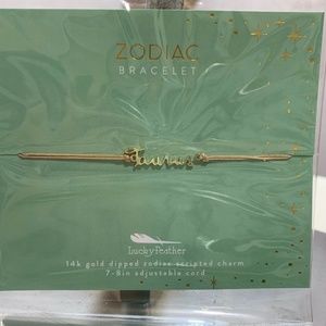 Francesca's Womens NWT Taurus Zodiac Bracelet